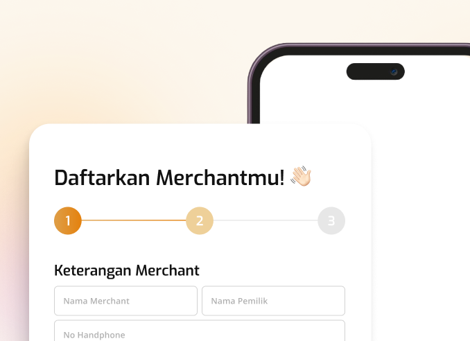 Form pendaftaran merchant untuk layanan QRIS Ezeelink