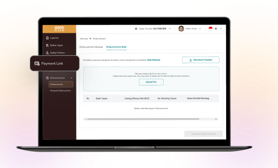 Aktivasi akun Payment Link Ezeelink di dashboard merchant