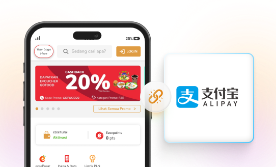 Aktivasi Alipay Ezeelink di aplikasi merchant