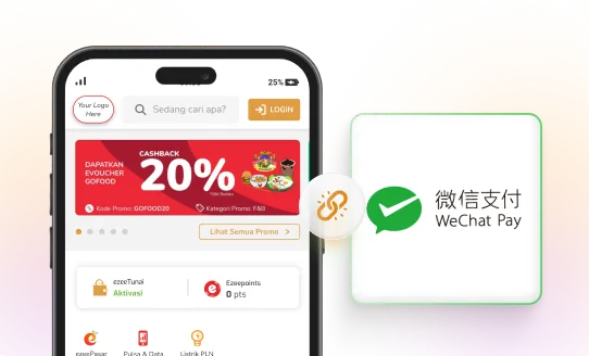 Aktivasi WeChat Pay Ezeelink di aplikasi merchant
