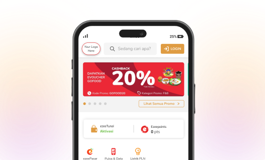 Aktivasi White Label Wallet Ezeelink melalui aplikasi merchant