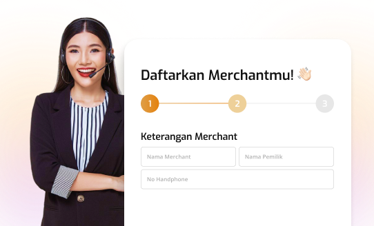 Form pendaftaran merchant untuk layanan Remittance Ezeelink