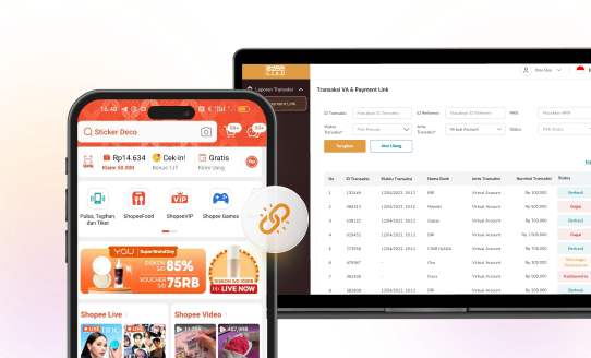 Tampilan dashboard toko online saat integrasi plugin e-commerce Ezeelink