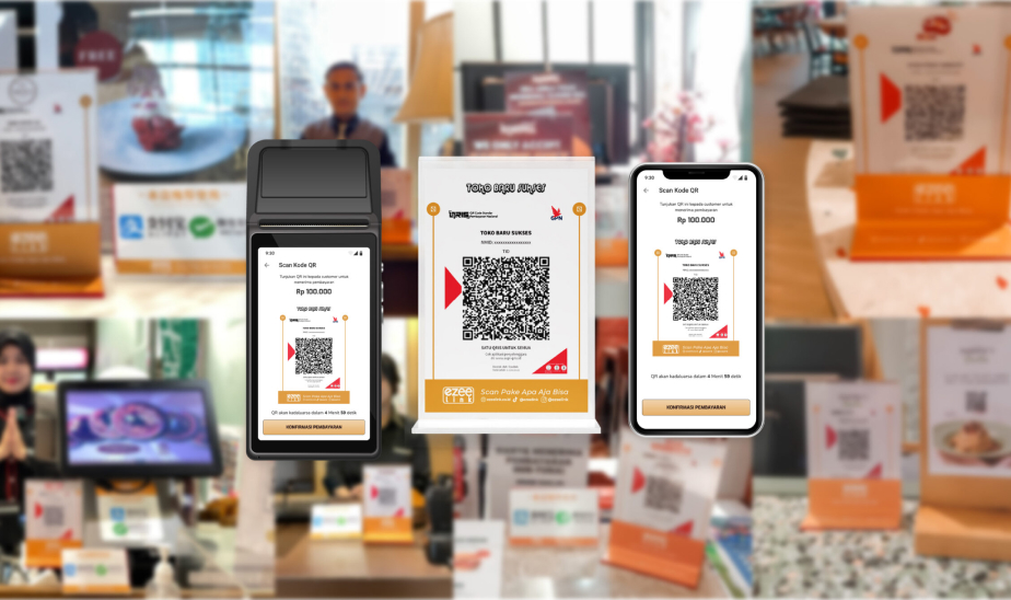 Merchant mengecek pencairan transaksi QRIS