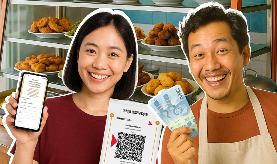 Alur pencairan dana QRIS ke rekening merchant