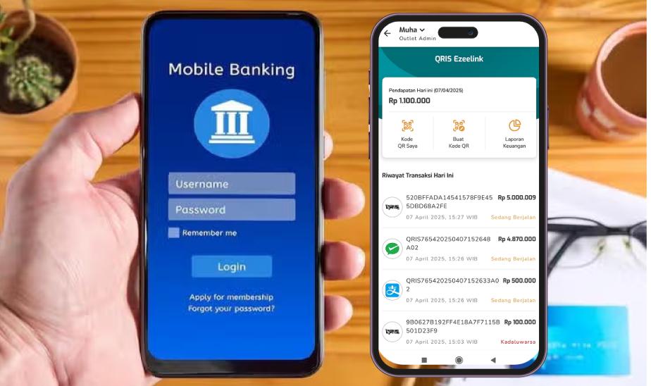 Perbandingan e-wallet dan mobile banking untuk UMKM