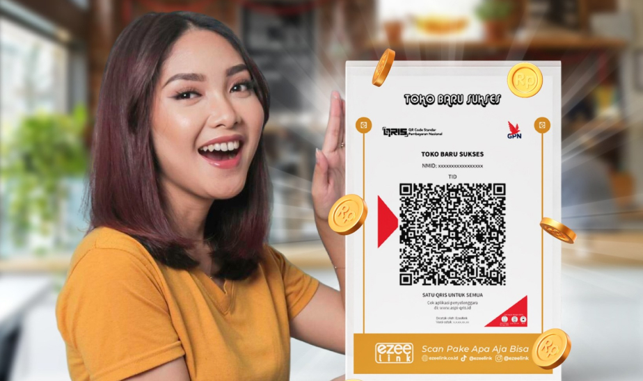 Kode QRIS Ezeelink untuk pembayaran merchant