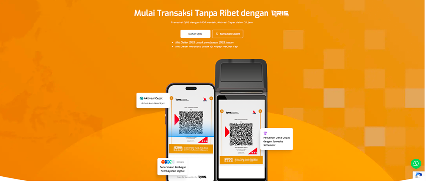 Ilustrasi jenis usaha yang cocok menggunakan QRIS Same Day