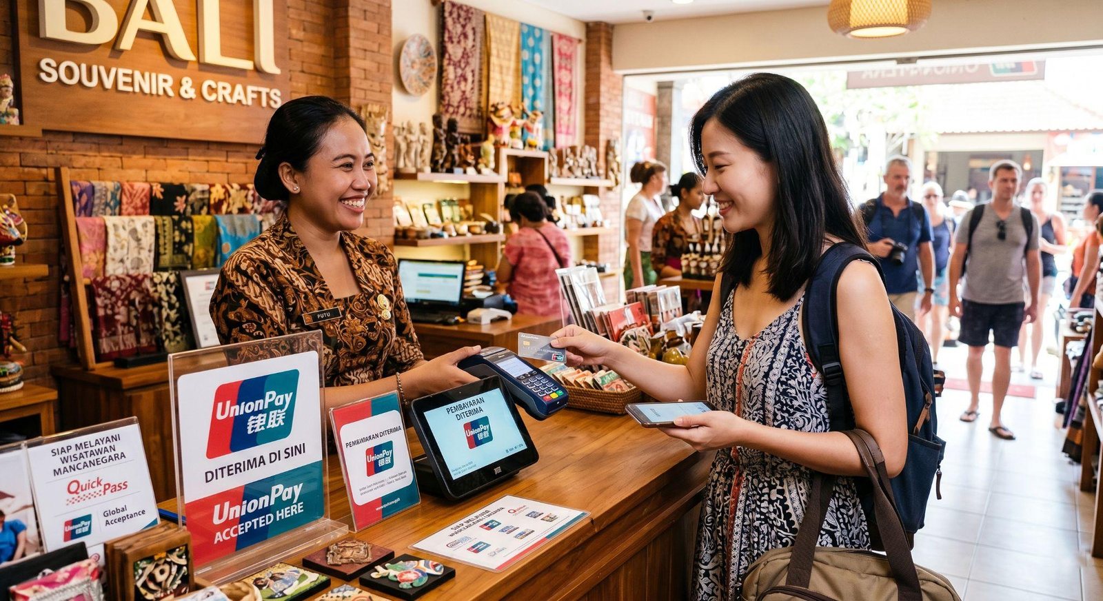 Solusi pembayaran Ezeelink untuk merchant yang melayani turis China