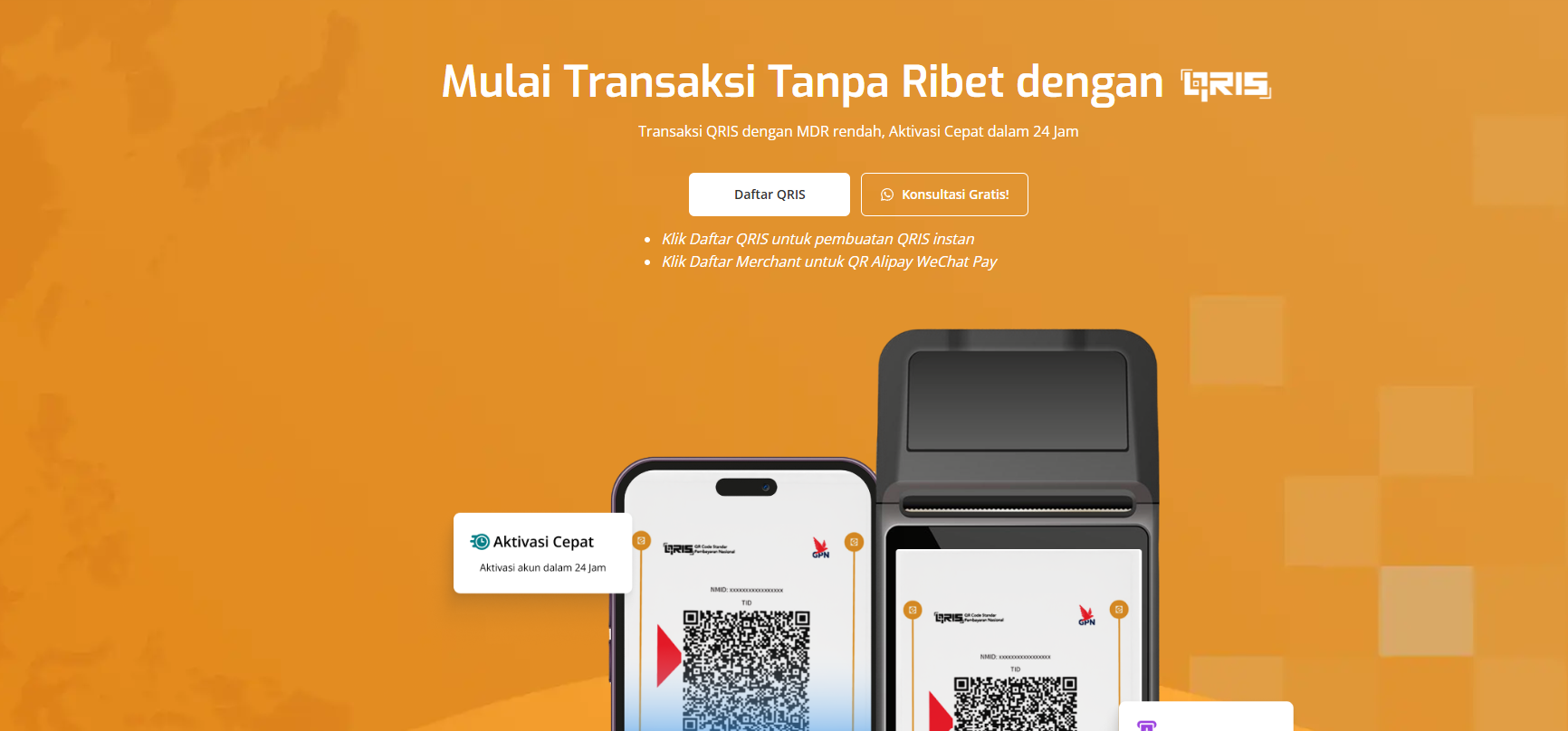 Layanan QRIS Ezeelink untuk transaksi bisnis dengan MDR rendah
