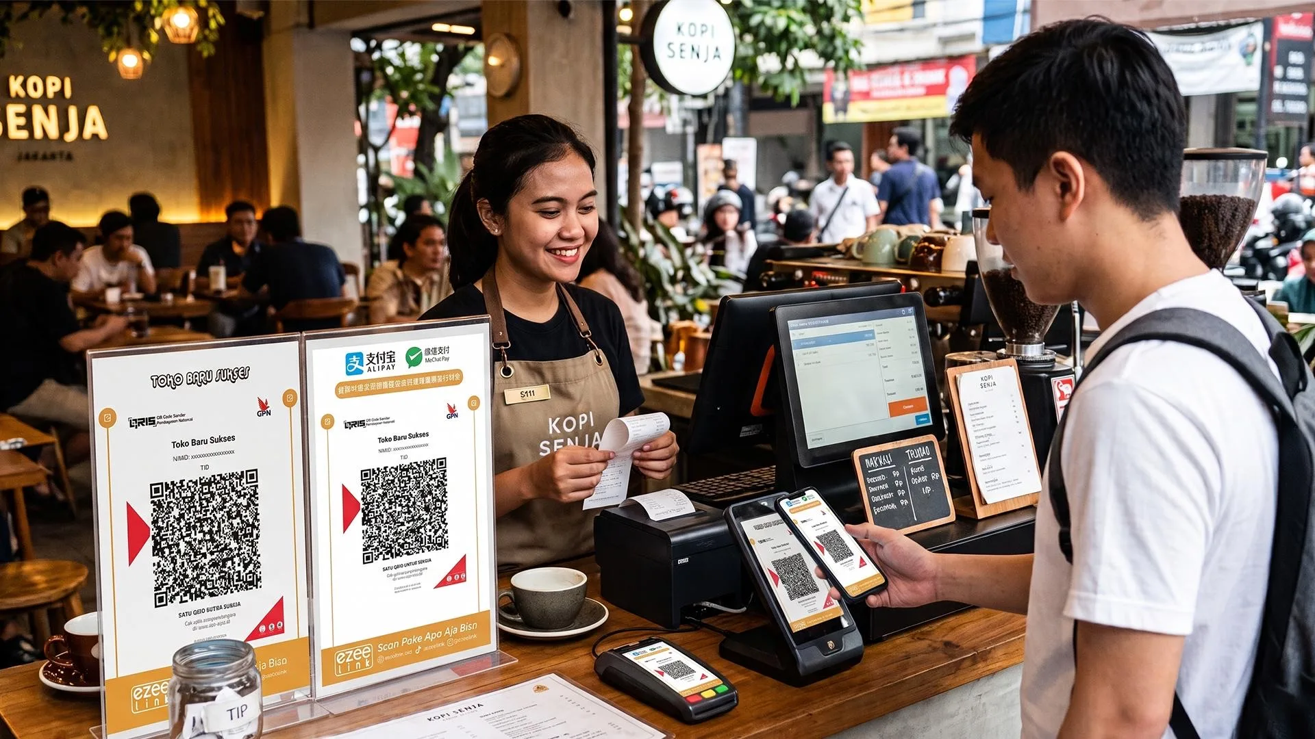 Langkah cara membuat QRIS all payment lewat PJP berlisensi Bank Indonesia