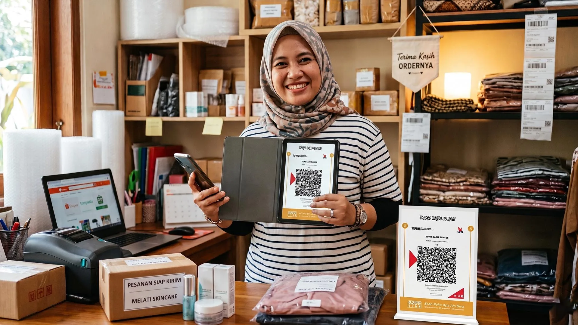 Perbedaan QRIS toko fisik vs jualan online untuk merchant
