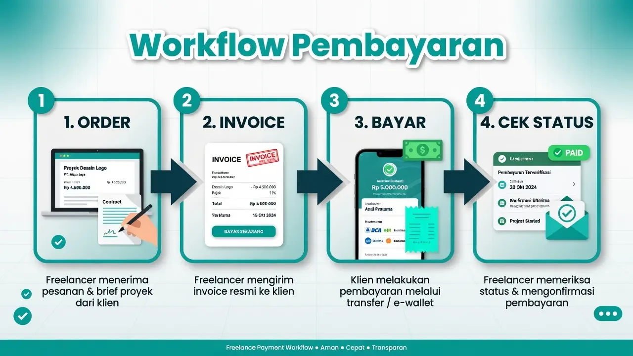 Komponen biaya, limit, dan waktu settlement yang perlu dipantau.