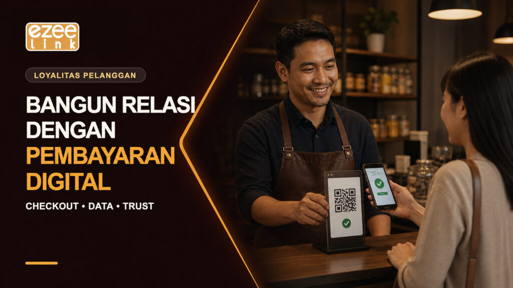 Cover pembayaran digital dan loyalitas dengan checkout, data, dan pembelian ulang