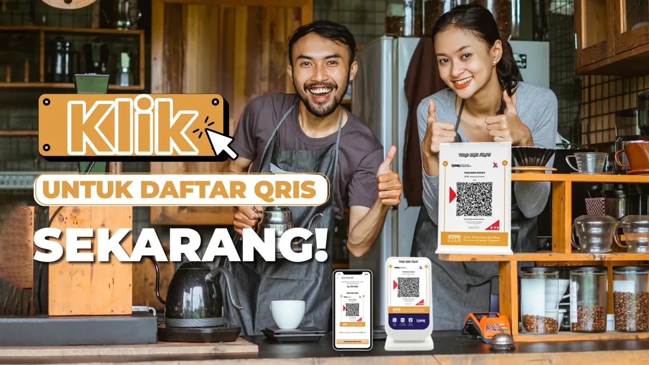 Contoh touchpoint digital untuk menghubungkan penawaran dan checkout.
