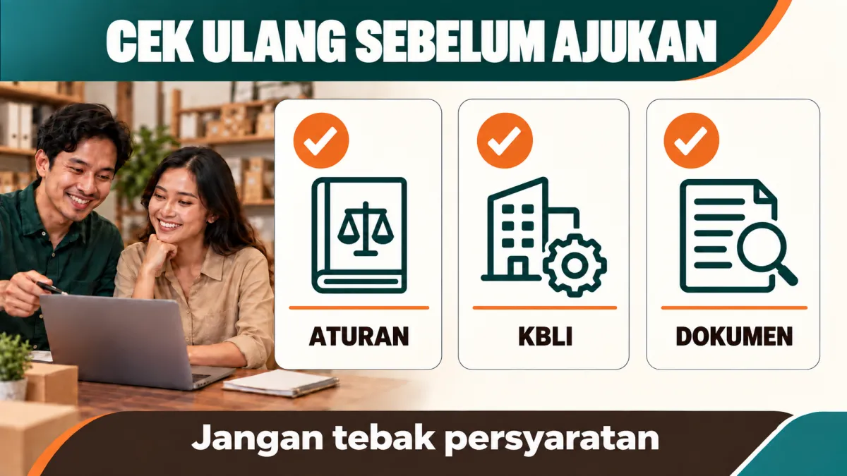Tiga pemeriksaan sebelum mengajukan pendirian PT